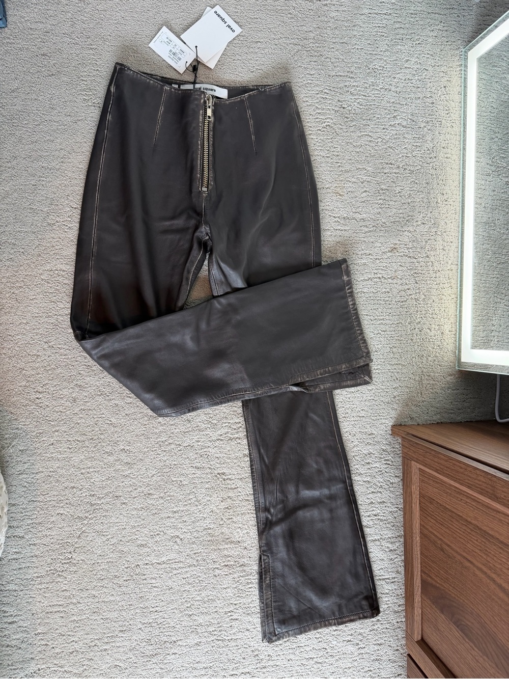 NWT Lambskin Trousers by OvalSquare